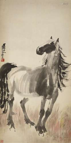 WANG QINGFANG (1900-1956): STANDING HORSE