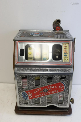 5 Cent Watling Blue Seal Confections Slot Machine