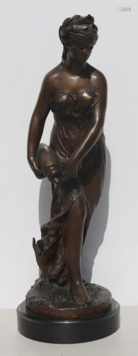 Gadaiy? Signed Bronze Sculpture 