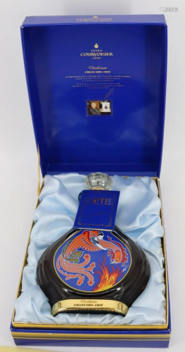 Cased Erte Bottle for Courvoisier Vieillissement.