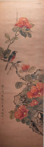 CHINESE FLOWER AND BIRD PAINTING AND CALLIGRAPHY