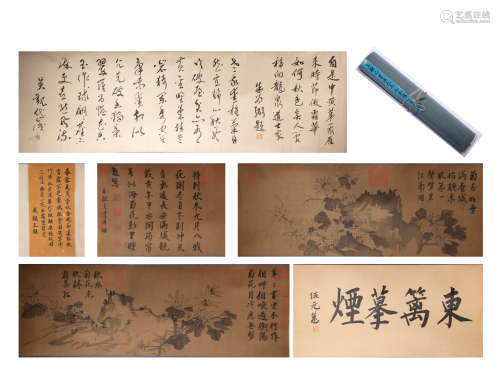CHINESE PAINTINGS AND CALLIGRAPHY, EASTERN JIN DYNASTY, WANG...