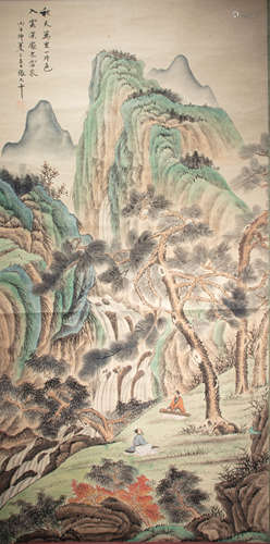 CHINESE LANDSCAPE PAINTING AND CALLIGRAPHY, ZHANG DAQIAN