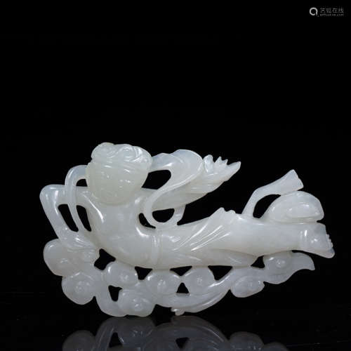 HETIAN JADE FLYING, TANG DYNASTY, CHINA