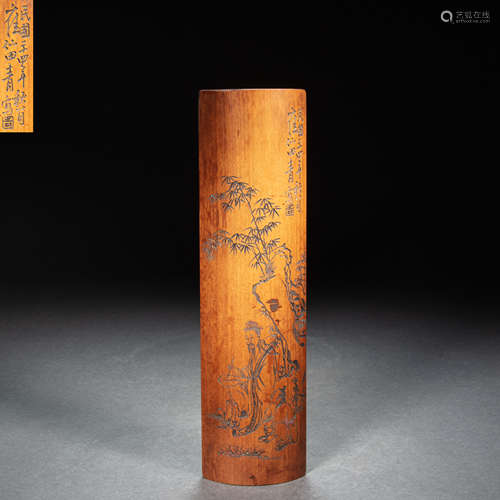 BAMBOO BI GE , QING DYNASTY, CHINA