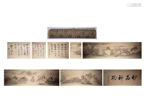 PAINTINGS AND CALLIGRAPHY, MING DYNASTY, DING YUNPENG, CHINA