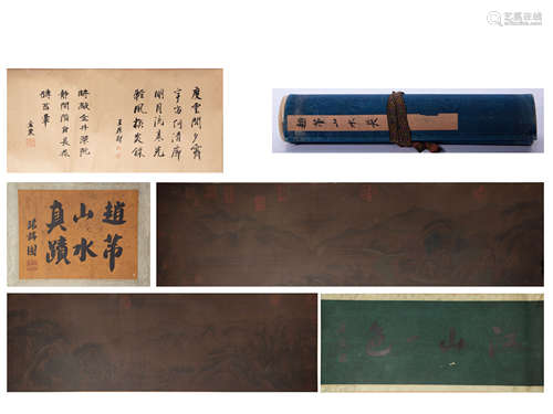 CHINESE LANDSCAPE PAINTINGS AND CALLIGRAPHY, SONG DYNASTY, Z...