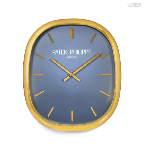 PATEK PHILIPPE ELLIPSE D'OR, RETAILER WALL CLOCK, 1989