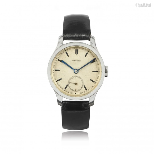 STEEL LONGINES CALATRAVA REF. 2326, CIRCA 1936