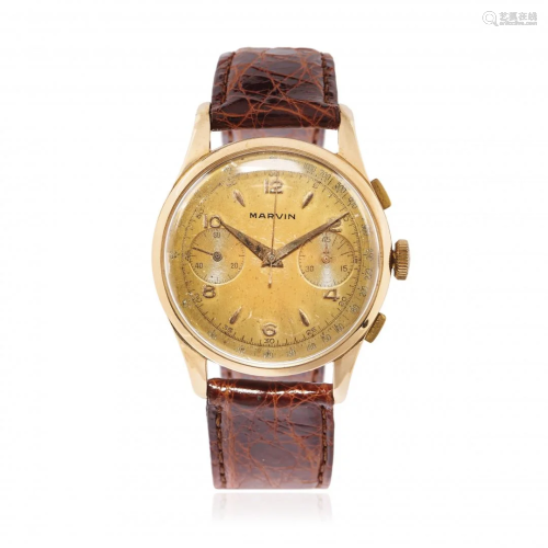 ROSE GOLD MARVIN CHRONOGRAPH, 50s