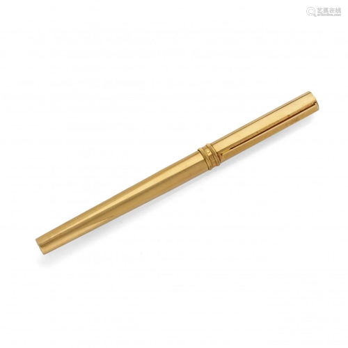 GOLD BUCCELATI FOUNTAIN PEN, SOLD IN 1991