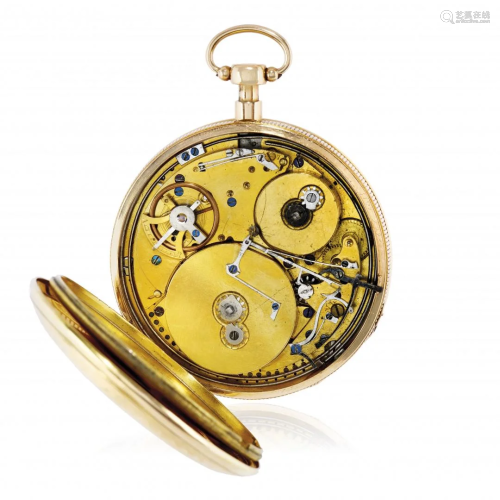 GOLD MUSICAL AND REPEATER WATCH, CIRCA 1820