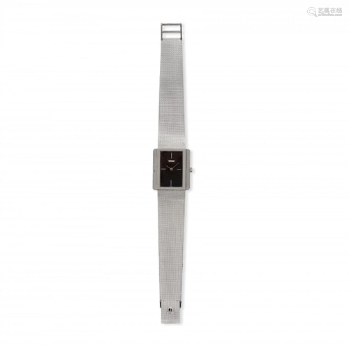 unisex white gold wristwatch, juvenia