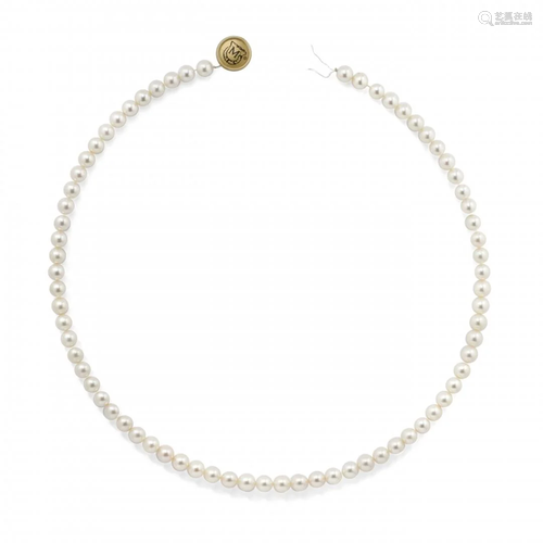 strand of pearls, mikimoto