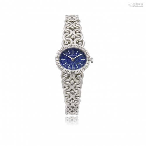 LADY’S DIAMOND WRISTWATCH, longines