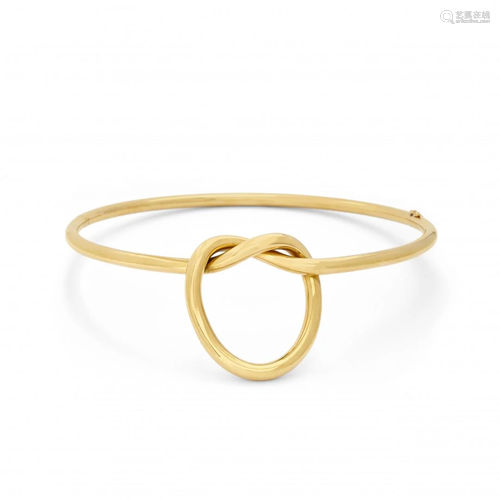 yellow gold choker, michieletto