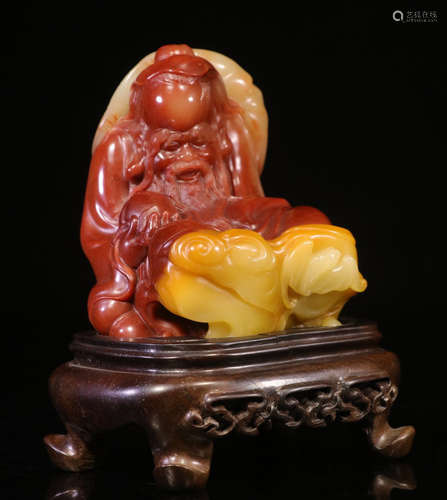 SHOUSHAN STONE FIGURE PENDANT