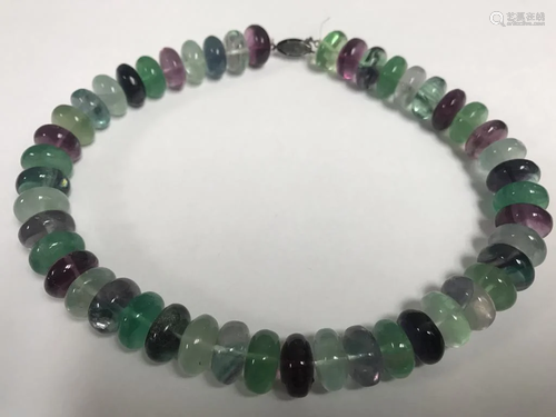 Chinese Tourmaline Bead Necklace