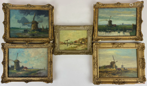 Five Dutch Paintings, 4 by Jurrien Beek