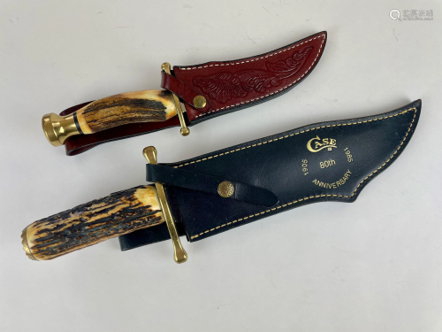 Case 80th and 100th Anniversary Knives