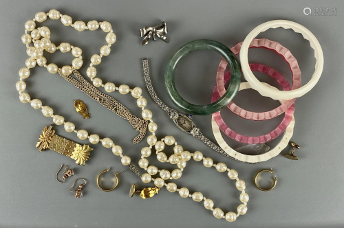 Collection of Costume and Gold Filled Jewelry
