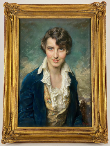 Portrait of Mabel Wood Pogue by Therese Geraldy