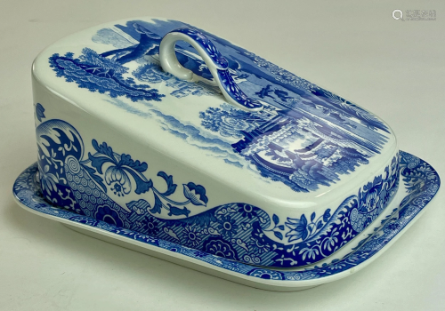 Spode Covered Butter Dish