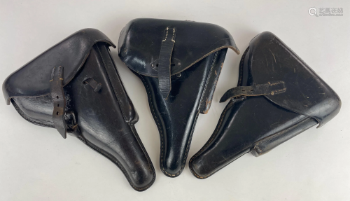 German P38 and P 08 Leather Holsters