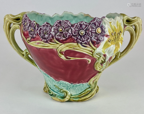 Frie Onnaing French Majolica Planter