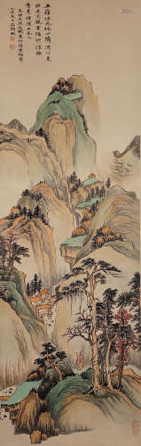 Chinese Painting Of Landscape - Wu Hufan