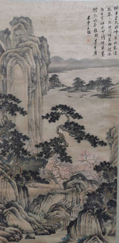 Chinese Painting Of Landscape - Wang Huan