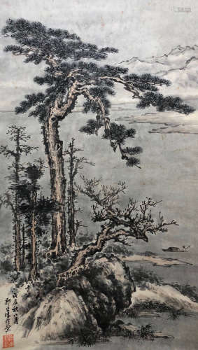 Chinese Painting Of Figures - Guo Chuanzhang
