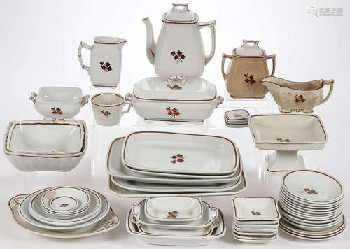 55 PIECES OF BONE CHINA