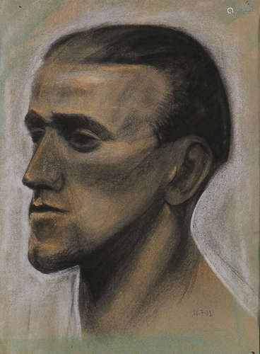 TWO GERMAN PASTELS, C. 1935-45