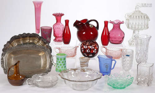 24 PIECES GLASSWARE & OTHER GROUP