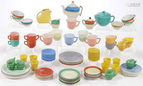 LARGE VINTAGE CHILDREN'S TEA SETS