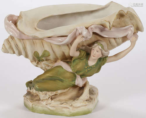 ROYAL DUX FIGURAL PLANTER