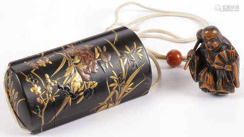 FINE JAPANESE LACQUER INRO, EDO