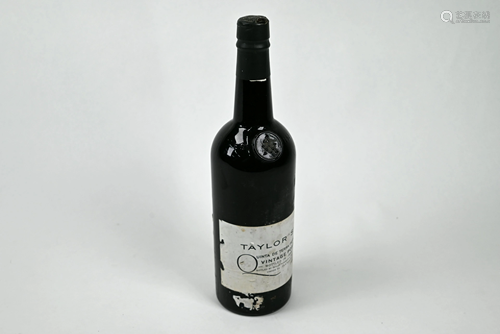 A single bottle of Taylor's Quinta de Terra Feita 1986