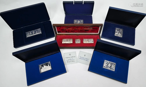 Royal commemorative silver ingots