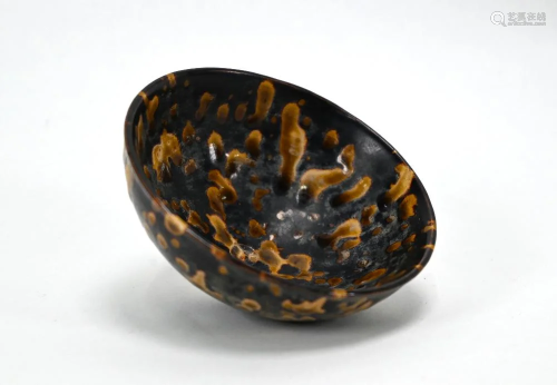 A Chinese Southern Song style Jizhou bowl tea bowl,