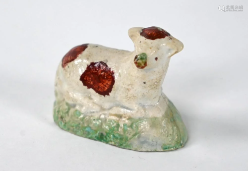 Georgian pottery miniature sheep