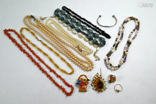 Vintage costume jewellery