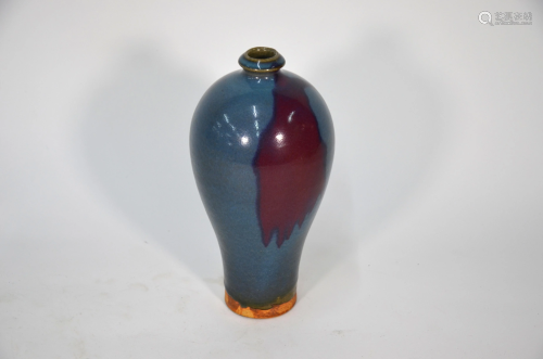 A Chinese Song style Junyao vase, meiping
