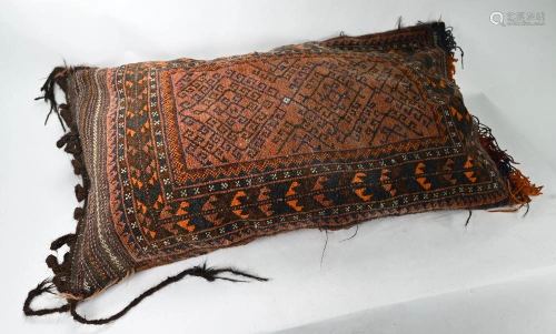 A large Balouch saddlebag as a cushion