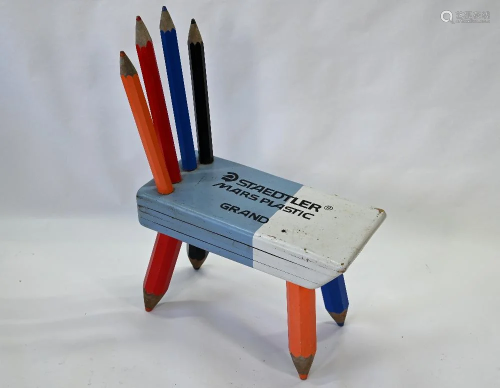 Staedtler - a pencil back stool