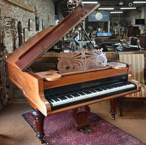 Hornung & Moller, Kjobenhavn, a vintage baby grand