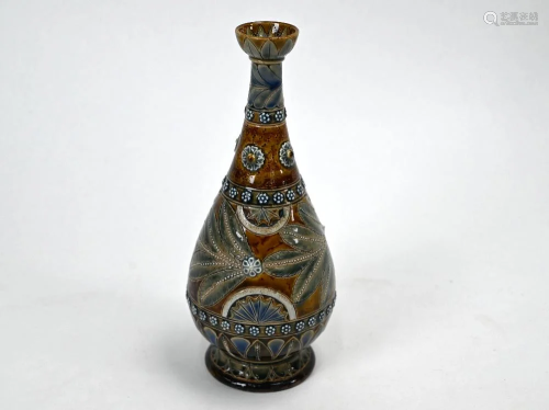 Doulton Lambeth stoneware vase