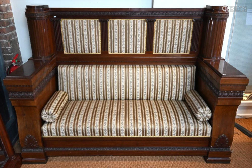 A Danish Neoclassical styled salon sofa