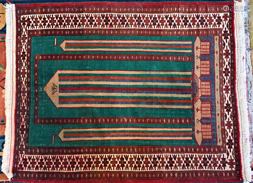 An old Turkish rug